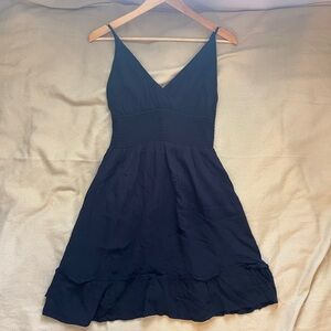Hollister Black A-Line Mini Dress w/ Adjustable Straps